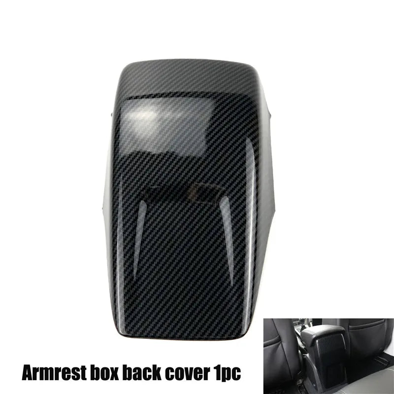 Accesorios de estilo de coche, embellecedor decorativo de fibra de carbono para Ford Focus 3 mk3 Sedán Hatchback 2012-2014