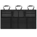 Universal Car Trunk Organizer Adjustable Backseat Storage Bag Net High Capacity Multi-use Oxford Automobile Seat Back Organizers