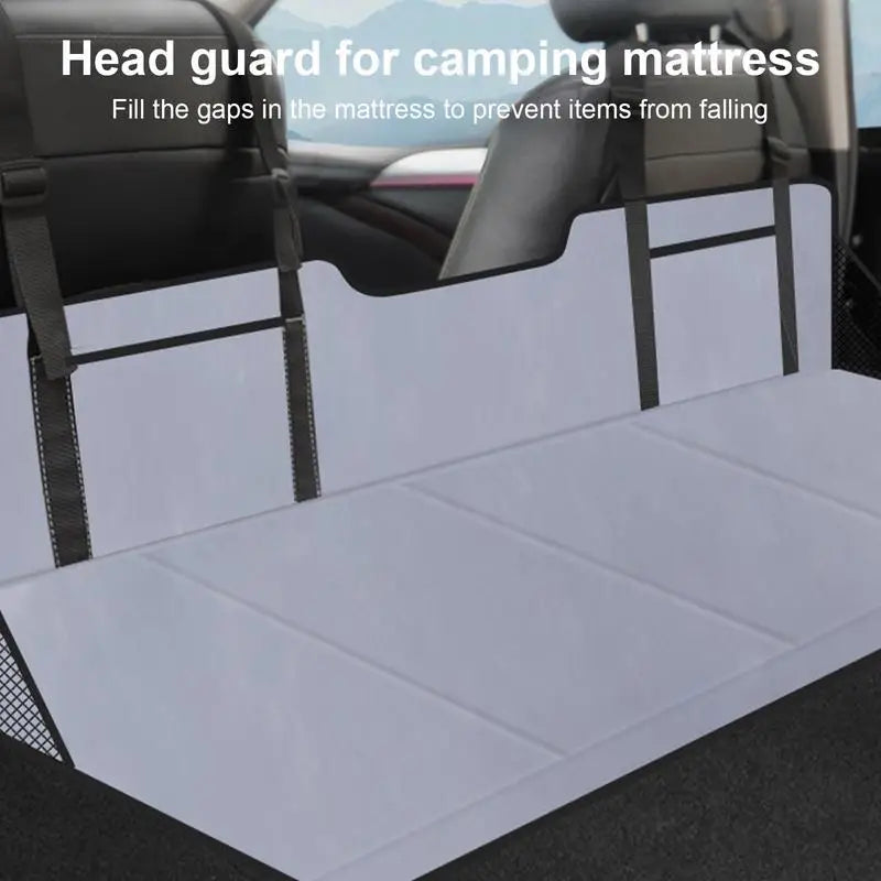 Car Compact Travel Mattress Bed Universal Rear Seat Mattress Extension Plate Collapsibles Backseat Mattress With Storage Bag