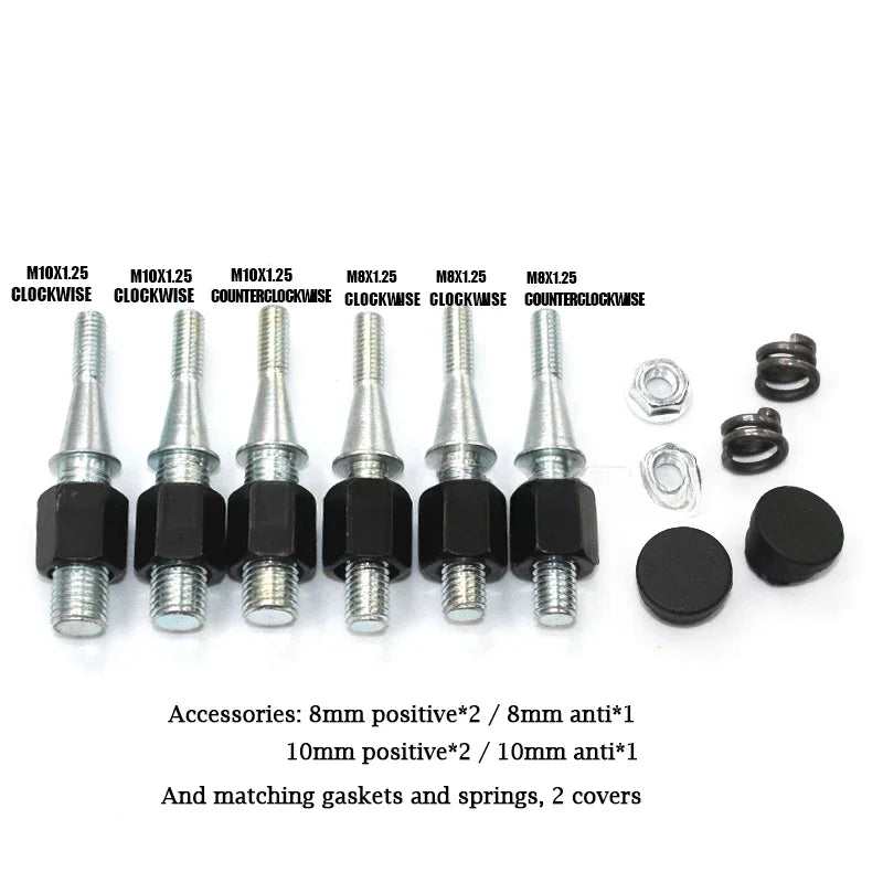 Motorcycle Mirrors Accessories for HONDA Varadero XL 1000 125 V 125 ABS Adjustabale Side Rearview Mirrors Universal Rearviews