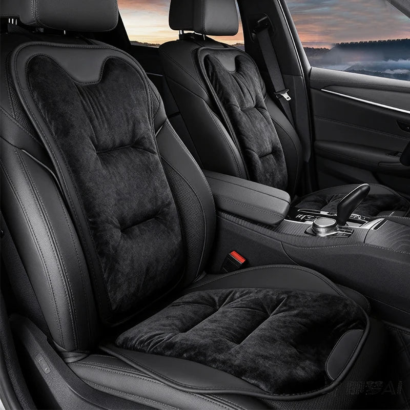 For Mitsubishi Outlander ASX Ralliart Lancer Cordia Pajero  Eclipse Cross L200 EVO Car Front/Rear Seat Cover Protective Pad