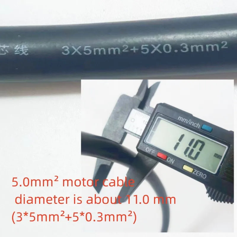 Electric Trike Accessories Electric Tricycle Differential Motor Cable Electric Trike Motor Wire  Electric Vehicle Accessories