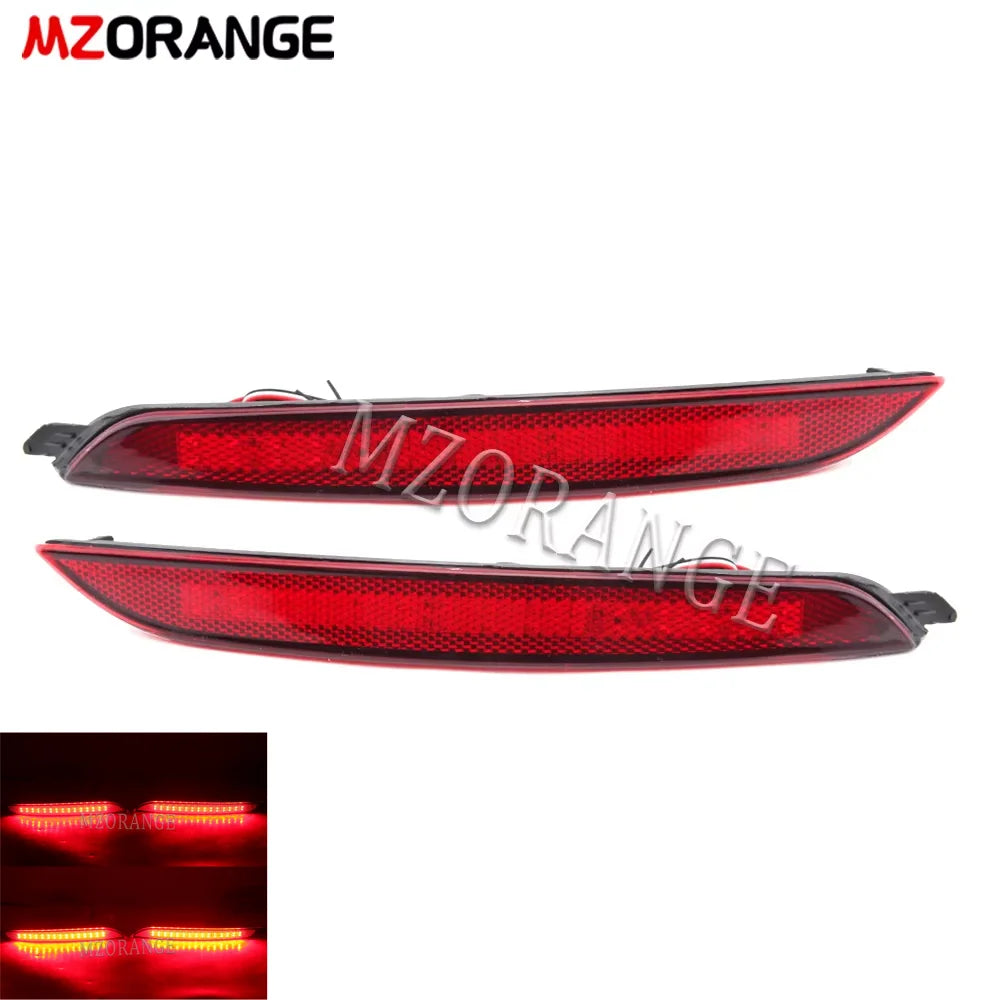 LED Rear Bumper Reflector Light for Hyundai Elantra 2012 -2014 Rear Lamps Brake Lights Warning Reflector Fog Lamp Spare Parts