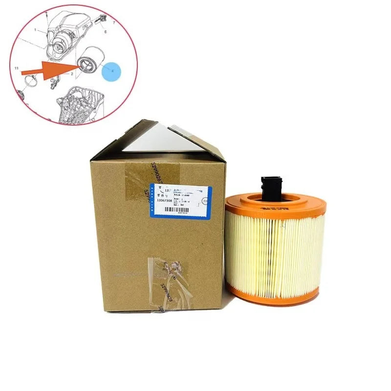 13367308 Air Filter For Chevrolet Cruze 1.4 1.5 BUICK (SGM) VERANO 1.5 OPEL ASTRA K (B16) VAUXHALL ASTRA Mk VII (K) (B16) 2017
