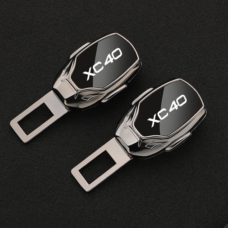 Car Seat Belt Metal Jewelry Seat Belt Accessory Extender for volvo XC40 Accessories