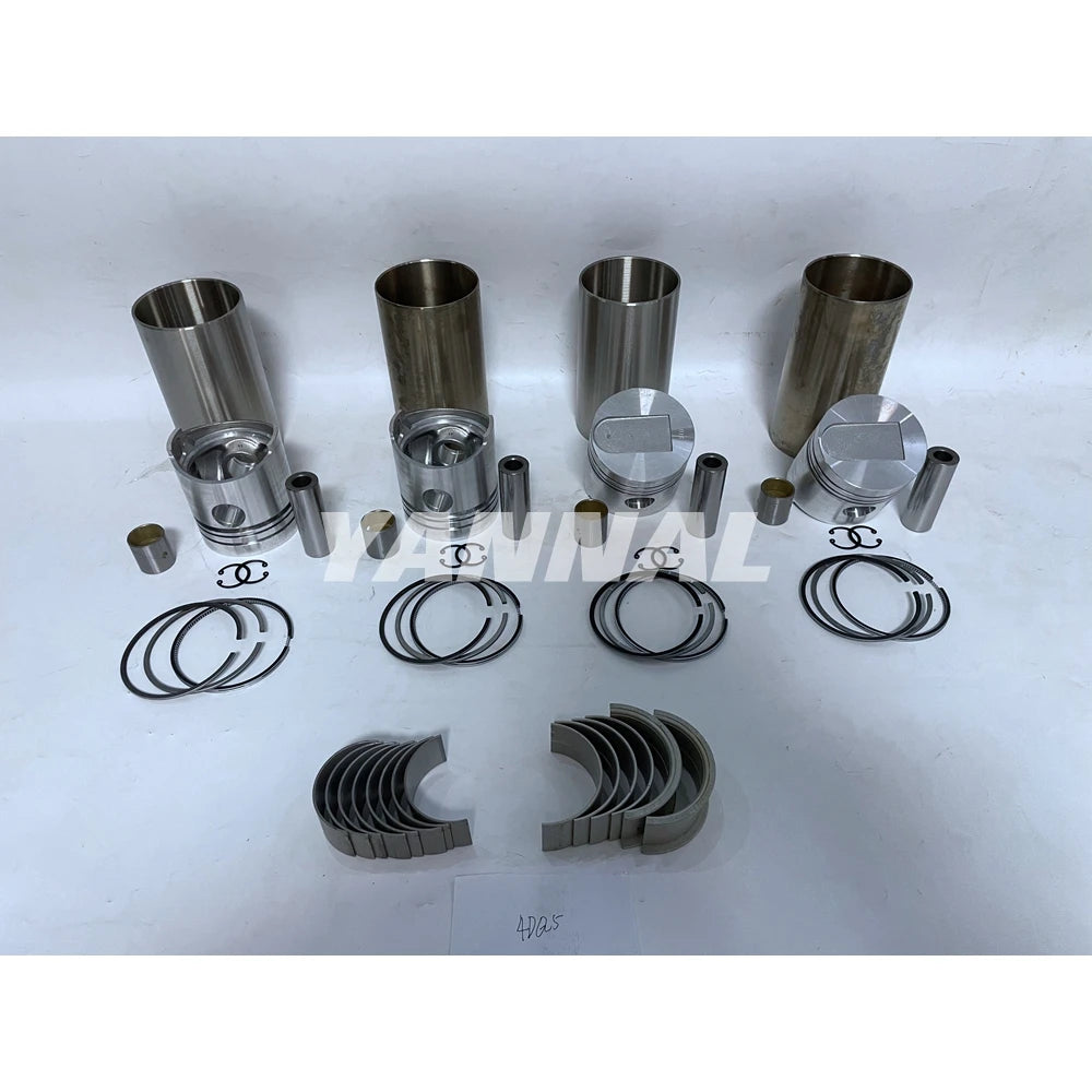 For Mitsubishi  Cylinder liner kit 4DQ5 Excavator Engine Parts