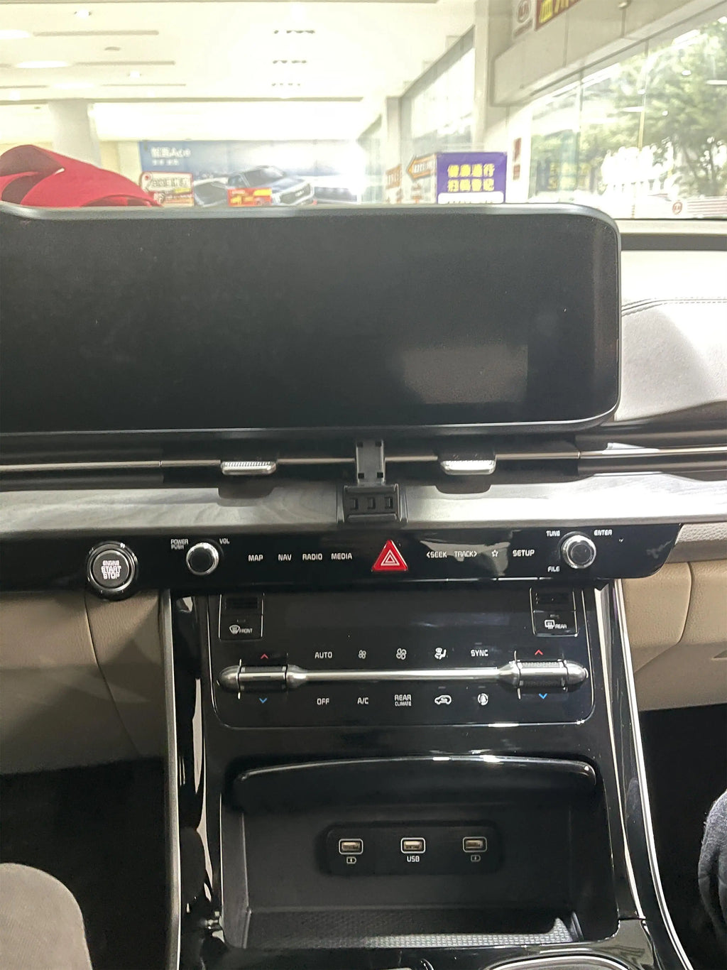 Car Phone Holder Special Fixed Bracket For Kia Carnival KA4 Kia Sedona Grand Carnival 2021~2023 Car Auto Interior Accessories