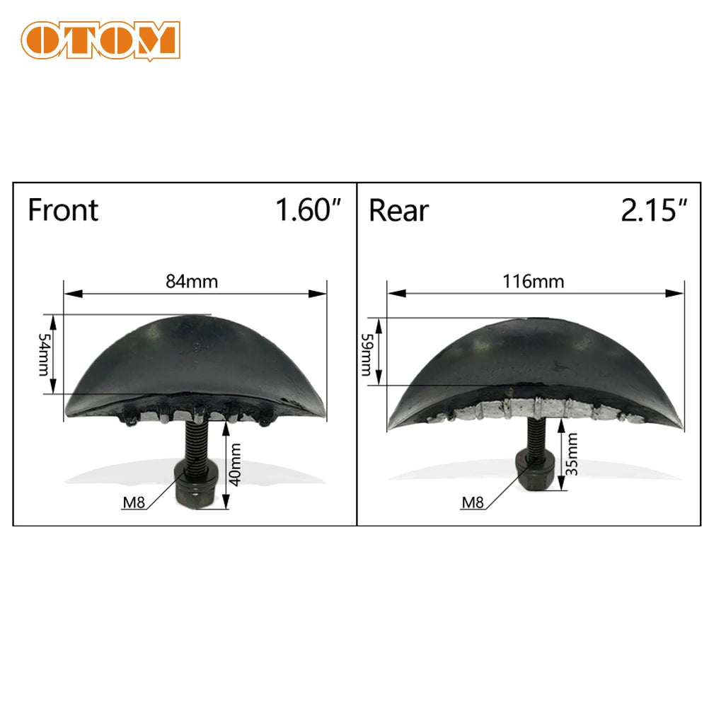 Motorcycle Accessories 1.60'' 2.15" Rim Lock Tyre Security Bolt Inner Wheel Tire For KTM HONDA YAMAHA KAWASAKI AVANTIS MOTOLAND
