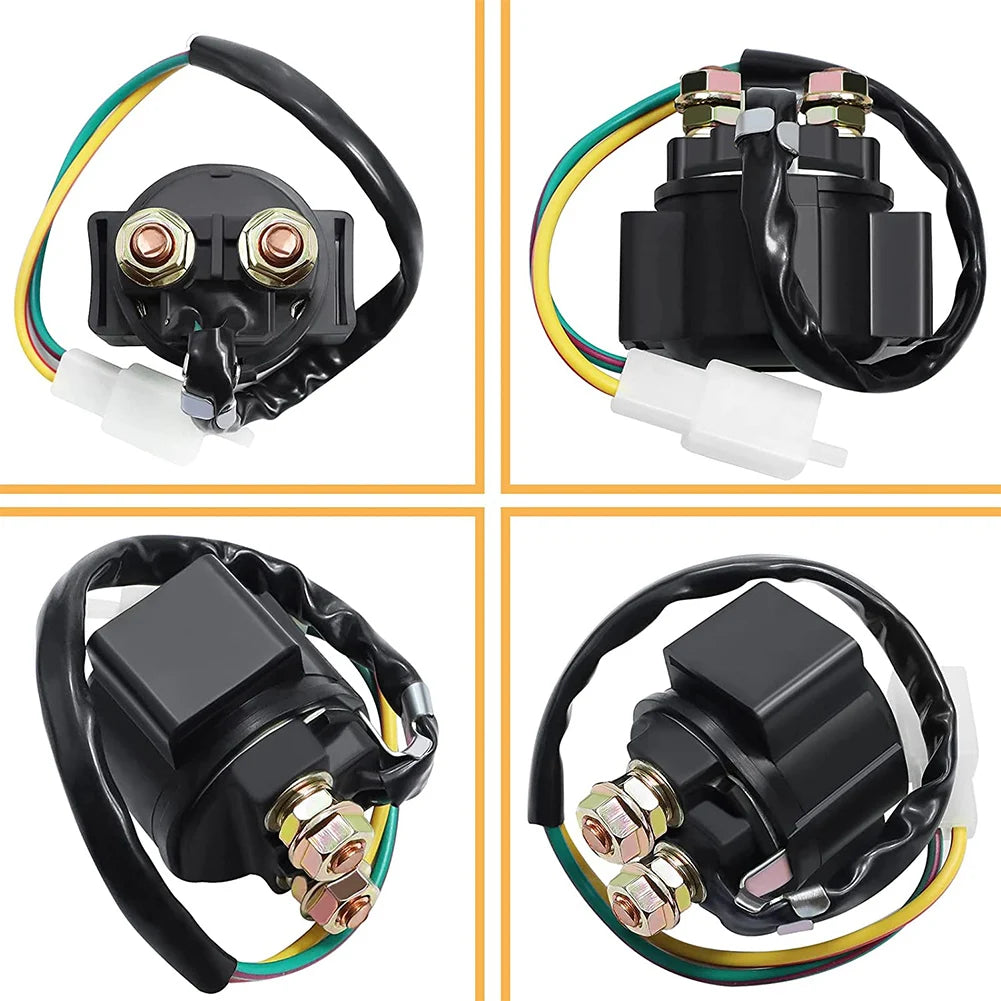 Motorcycle Parts Starter Solenoid Relay For 4-Stroke GY6 Engine 50cc 150cc 200cc 250cc ATV Dirt Bikes Scooters Go Kart