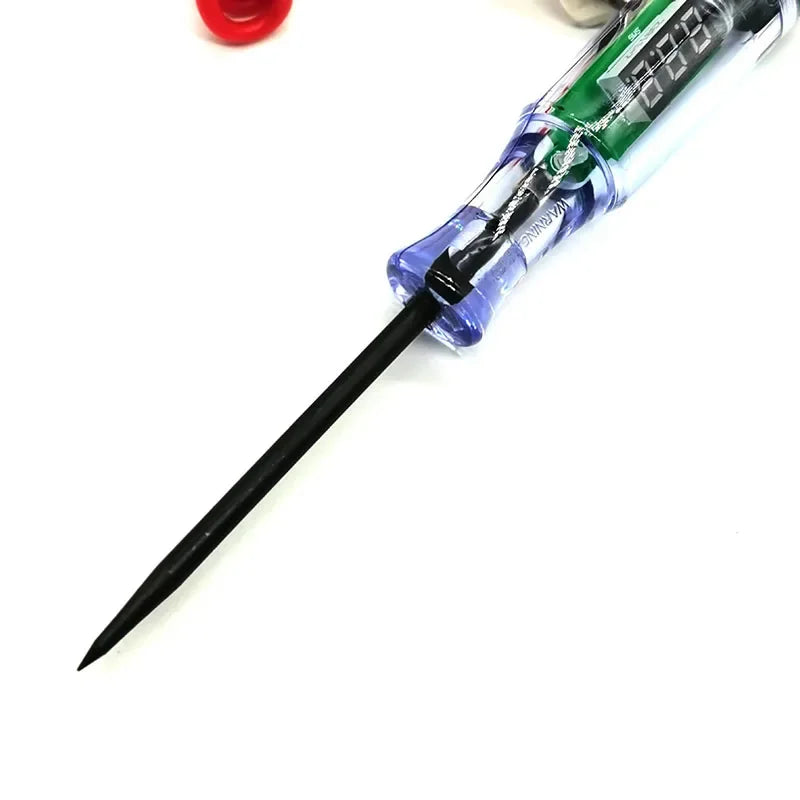 6V 12V 24V Car Truck Voltage Tester - Circuit Diagnostic Probe Test Pen, Electric Measuring Tool for Light Bulb & Auto Repair