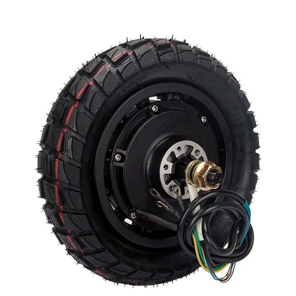10 Inch Electric Motor Powerful Electric Scooter Hub Motor Disc Brake Brushless Vacuum Tire E-Bike 48V1500W 52V1600W 60V3000W