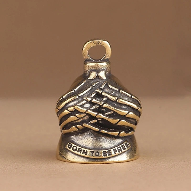 Bell Biker Riding Bell Portable Motorcycle Accessories For Biker Riders Motorcycle Gift Small pendant