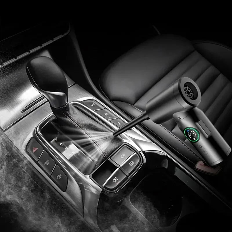 Portable Wireless Automotive Vacuum Cleaner Dual Purpose for Home and Automobile 120W High Power Powerful Vacuum Cleaner