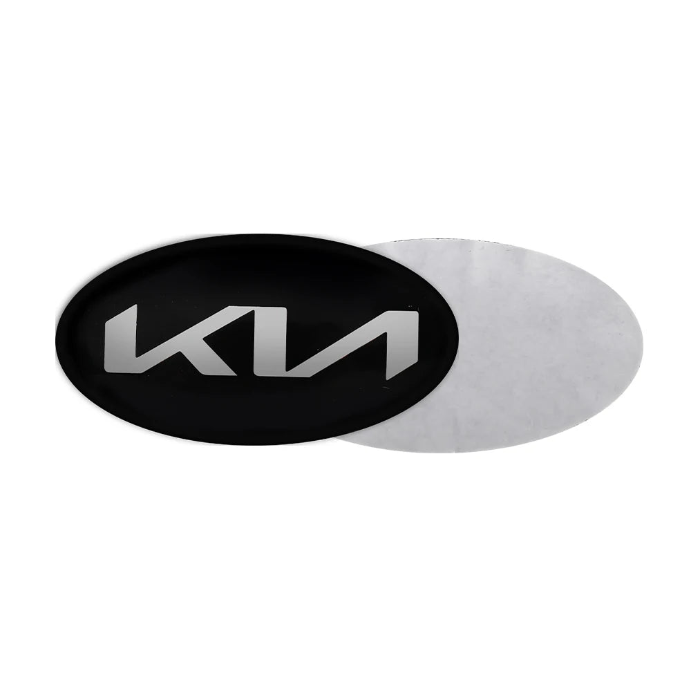 Car Interior Stickers Decoration Accessories For Kia KN Rio Ceed Sportage Cerato Soul K4 K5 K6 Car Steering Wheel Center Sticker
