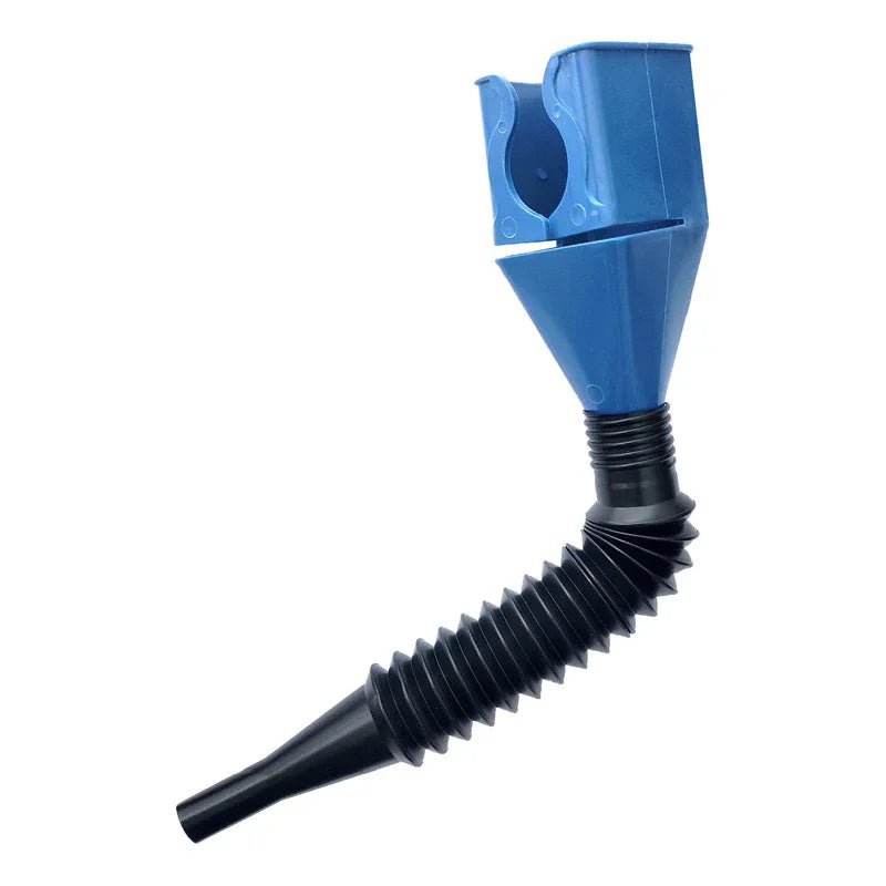 Foldable Car Motorcycle Refueling Gasoline Engine Plastic Oil Funnel Filter Transfer Tool Flexible Funnel Draining Tool