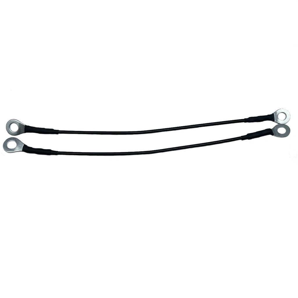 1Pc/2Pcs 40cm Universal Pickup Truck Tailgate Support Steel Wire Hitch Strap Cables