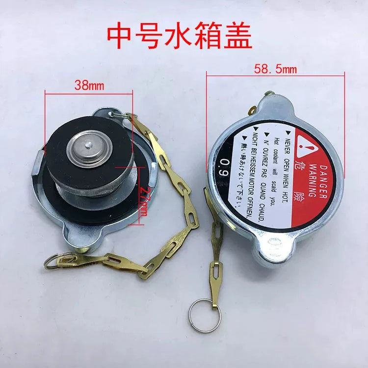 1pc Radiator Water Tank Cover Car Truck Generator Radiator Cap For Loader Forklift TruckTractor Large
