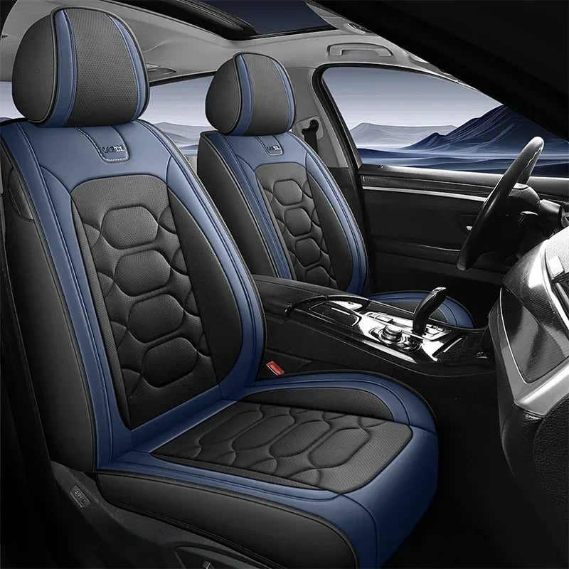 Full Coverage Universal Pu Leather Car Seat Covers for AUDI Q5 Q2 Q3 Q6 Q7 Q8 S1 S4 S5 S6 SQ5 RS3 RS4 RS5 RS6 TT Car Accessories
