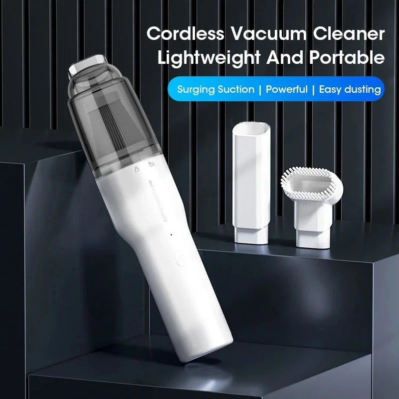 Portable Car Vacuum Cleaner Mini Convenient Vacuum Cleaner Multi Functional Wireless Handheld Vacuum Cleaner Strong Suction