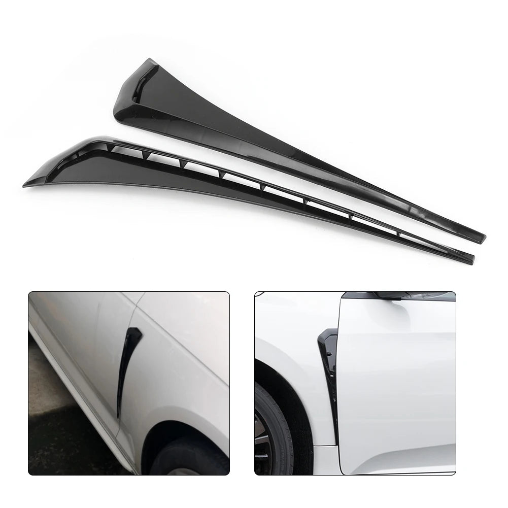 Car Accessory  Vent Cover  Vent Strip Universal Car  Vent Cover Stickers Decorative Strip Fit for Honda Civic  Side Vent Fender