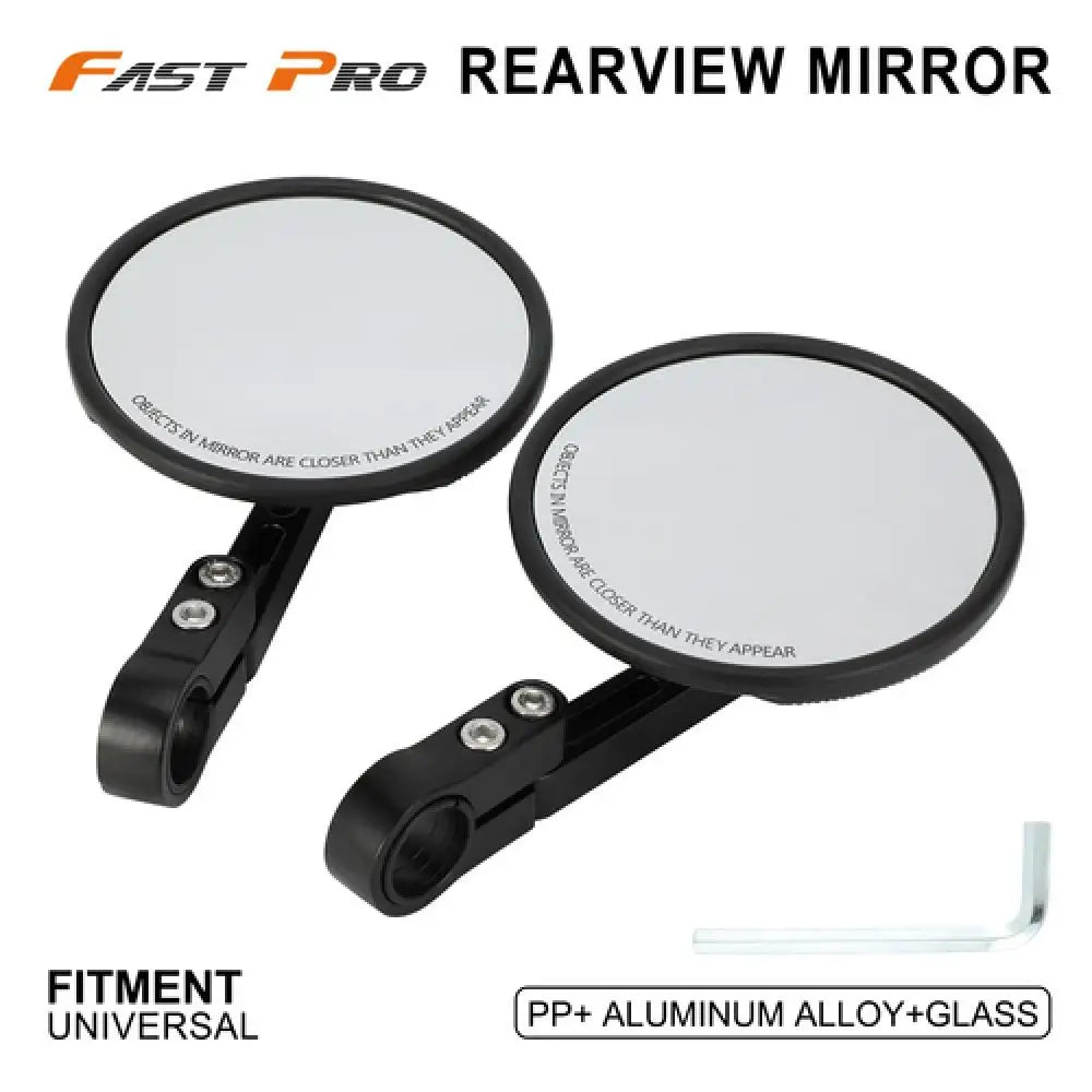 Rearview Mirrors Motorcycle Accessories Universal For KTM HONDA YAMAHA KAWASAKI SUZUKI SX EXC CRF CBR 85 250 Motorbike Aluminum