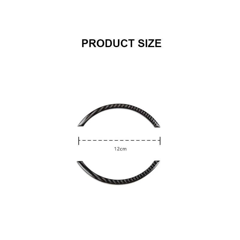 Car Central Control Decorative Sticker Frame For Mini Cooper JCW F54 F55 F56 F57 F60 Countryman Clubman Interior Accessories