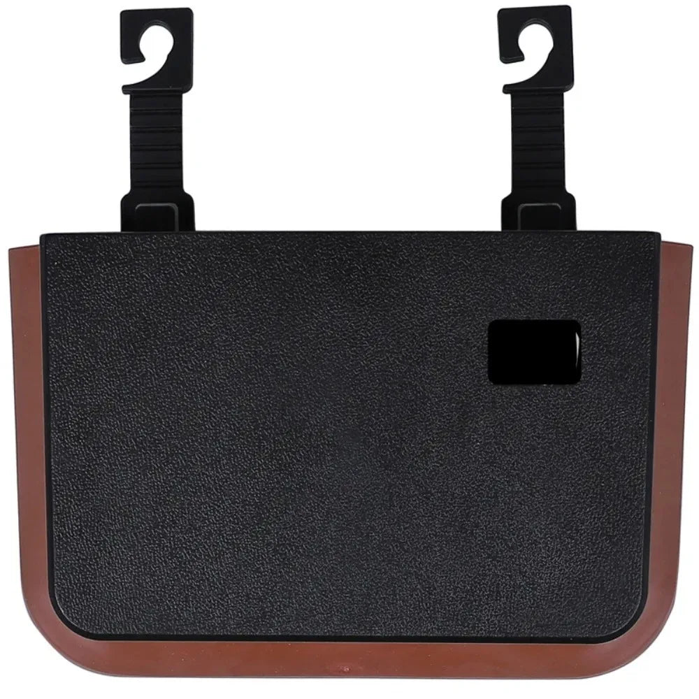 Car Organizer Net for Storage Bag Auto Pocket Tablet Phone Glasses Protection Tray Back Table Rear Seat Cup Holder Auto Parts