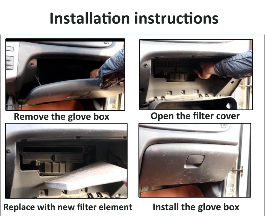 Car Filter For BYD Song L EV 2023 2024 2025 Front Grille Filters Activated Carbon Cabin Air Conditioning Filter Cars Accessoires