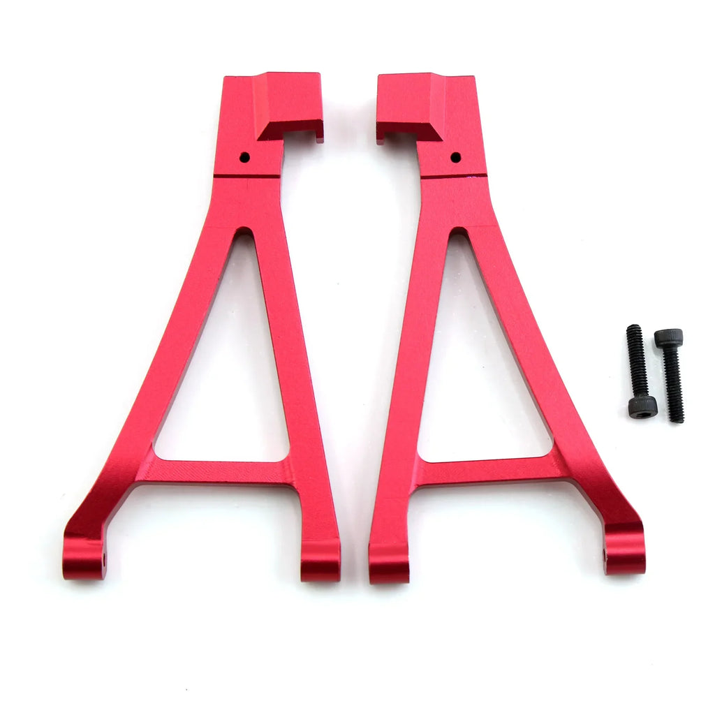 Piezas de mejora de metal: eje, brazo articulado, brazo de suspensión, placa de deslizamiento, eje para Traxxas Slash Summit E-Revo 1/16, accesorios.