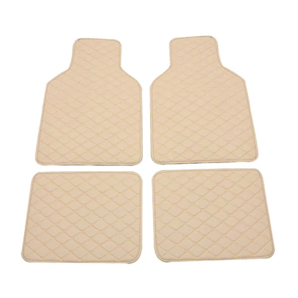 4pcsCar Floor Mats Carpet Floor Mat SetUniversal Fit Car Floor Mats Protection, Auto Front & Rear Carpet Mat for Sedan SUV Truck