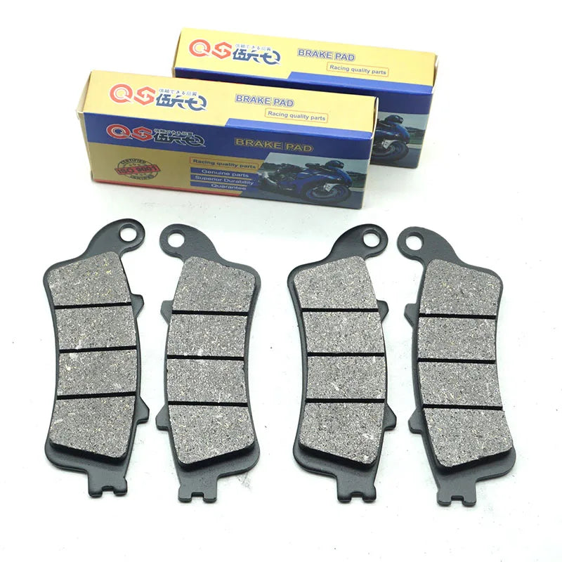 Motorcycle Front Rear Brake Pads for HONDA NT650V Deauville VFR800 Intercepter VFR800A ABS 2002-2005 VFR800Fi 1998 1999 VFR 800