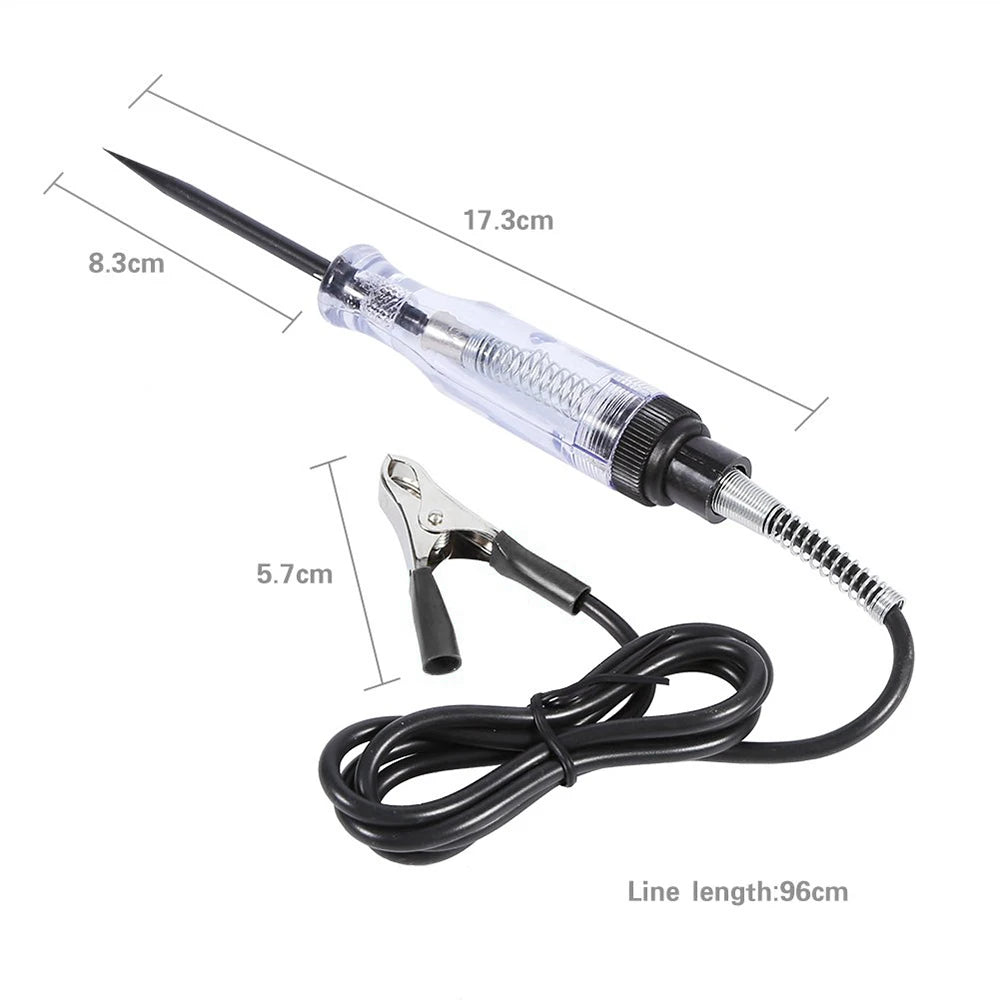 6V12V24V Car Truck Electrical Tester Automotive Lamp Circuit Tester Probe Test Pen Automotive Circuit Diagnosis Maintenance Tool