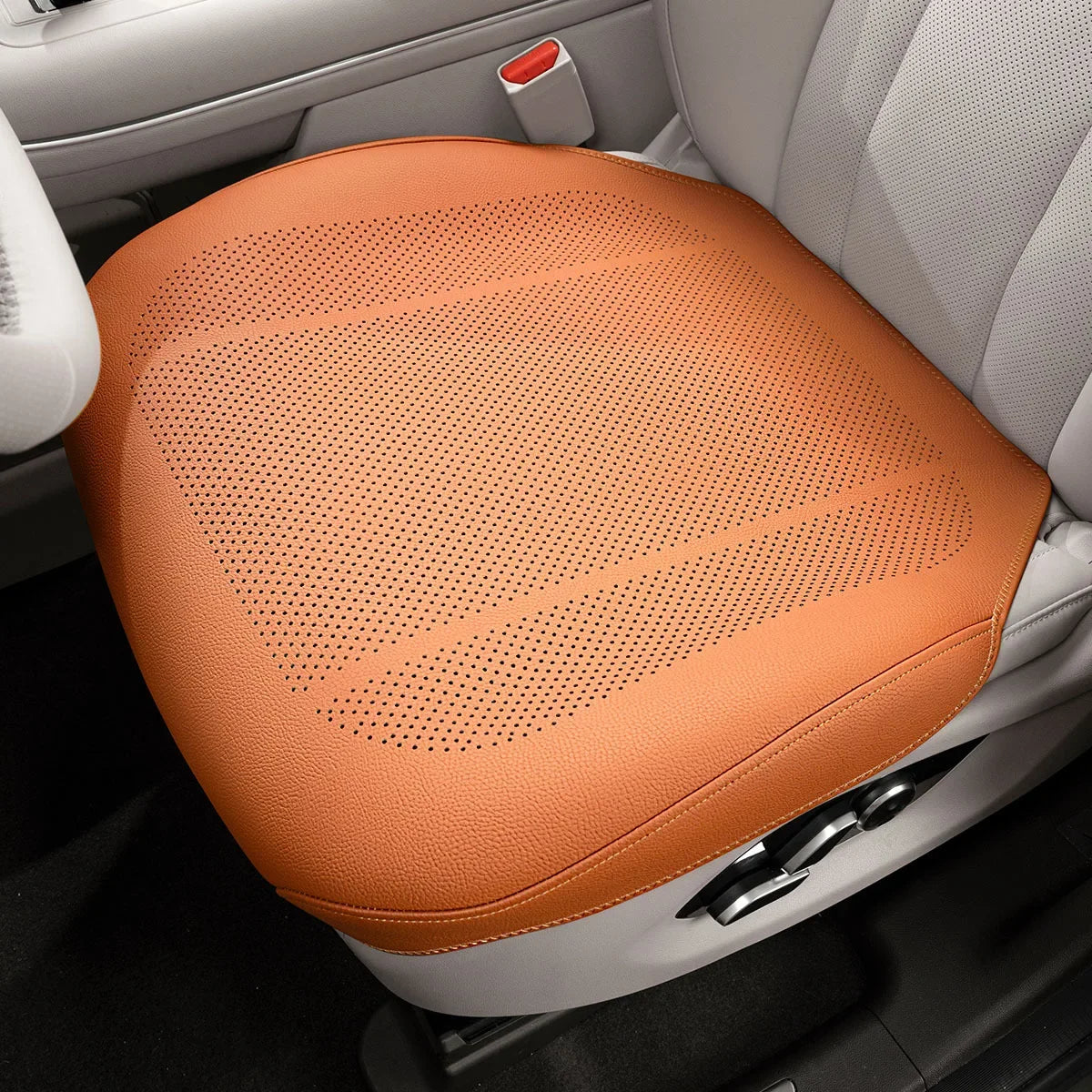 Soft Leather Car Seat Cover, Luxury Breathable Front Seat Protector Cushion For Volvo XC40 XC60 XC90 S90 V90CC S60 V60CC V40 S80