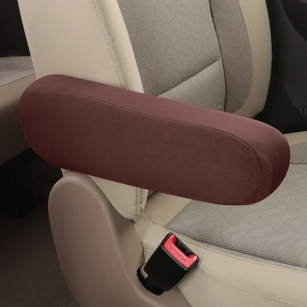 1Pcs Car armrest cover universal van small armrest cover fabric easy to clean interior modified truck supplies protection