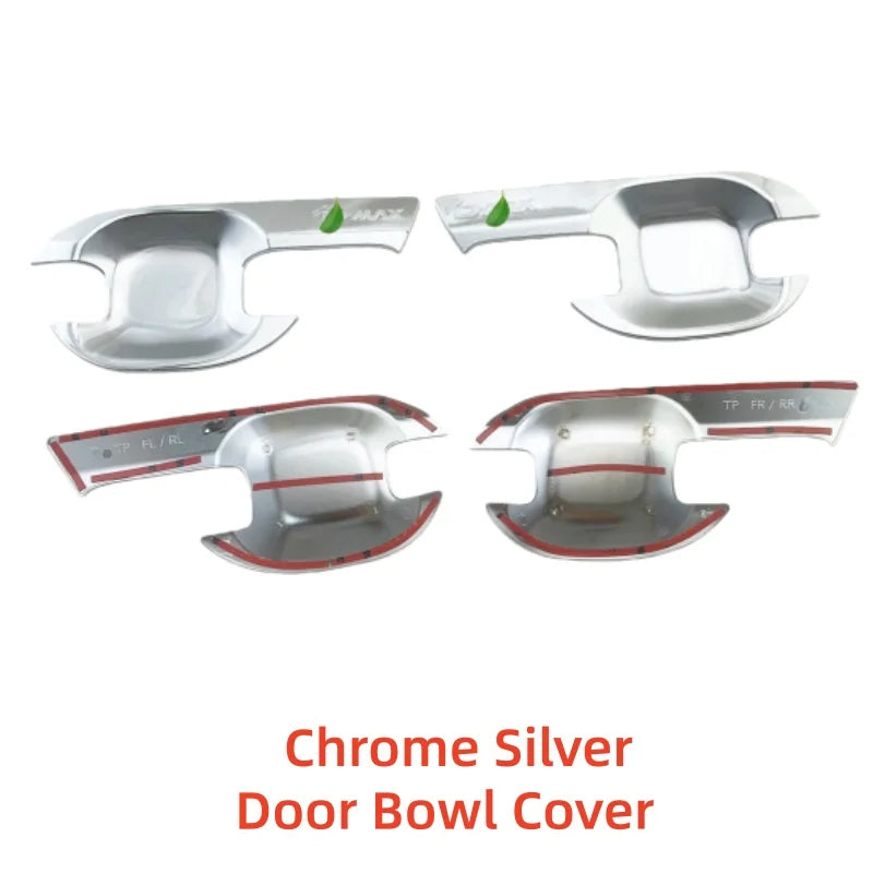 Car Upgrade Decoration Accessory Styling 2021 2022 2023 2024 For ISUZU D-MAX DMAX 4X4 Door Handle Bowl Cover Trim Paste Style