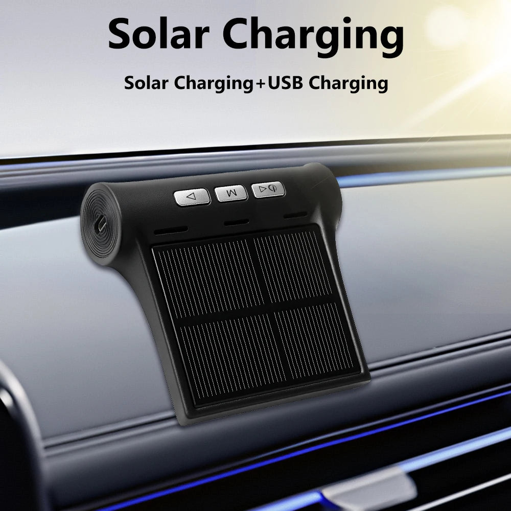 Tyre Pressure Monitoring System Digital LCD Display Auto Security Alarm Solar Charging Universal Smart Car TPMS