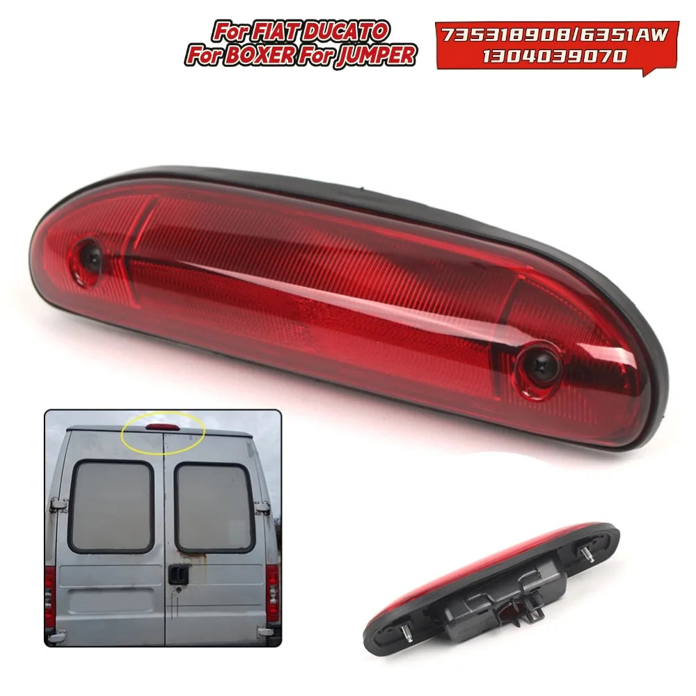 Car Brake Light Stop Lamp Housing 735318908/6351AW/1304039070 For Fiat Ducato For Boxer For JUMPER 2002-2006 Car Accessories