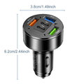 Car Phone Charger Super Fast USB Type C Car Charger Adapter Type C Pd Super Fast Charging Mobile Phone Socket Adapter in Car