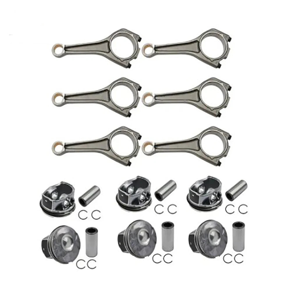 Engine Piston Rings & Connecting Rods Kit For Land Rover Ranger Discovery Jaguar XE F-Type F-Face AJ126 LR062617 3.0T Car Parts