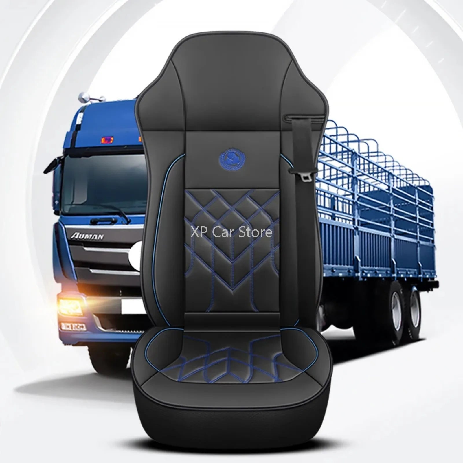 Large Lorry Bus Truck Seat Cover Heavy-duty Cushion for SITRAK SCANIA Volvo Benz Renault DAF IVECO Hino ISUZU TATRA Peterbilt