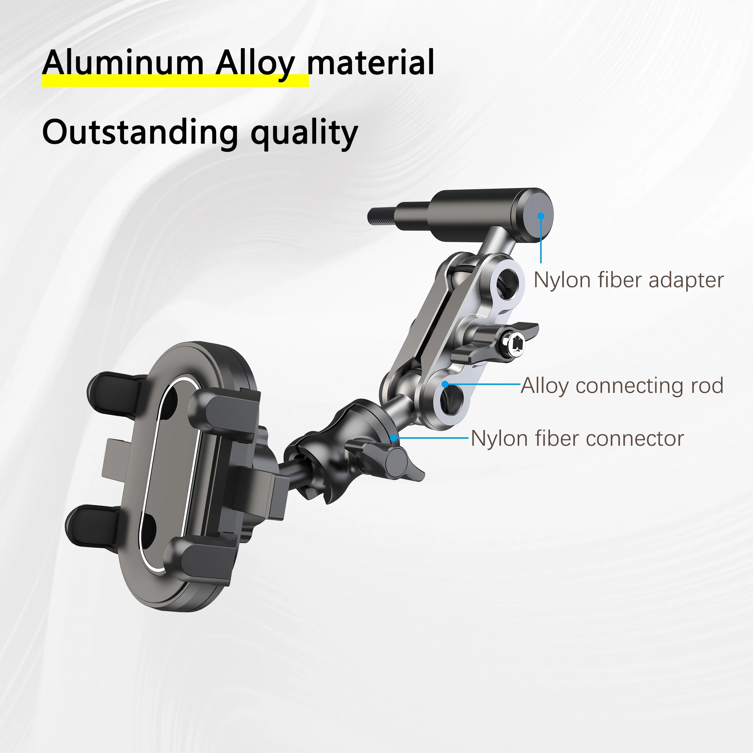 [Car Handle Armrest Phone Holder] Car A-pillar Mobile Phone Bracket Off-road Vehicle Truck Handle Armrest Handle Mobile Phone