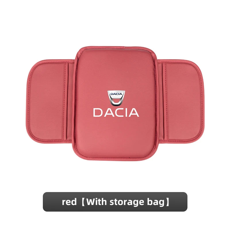 Car Interior Accessories Armrest Box Height Increase Pad Storage Bag Center Console Protector Cover For New Dacia Duster Logan