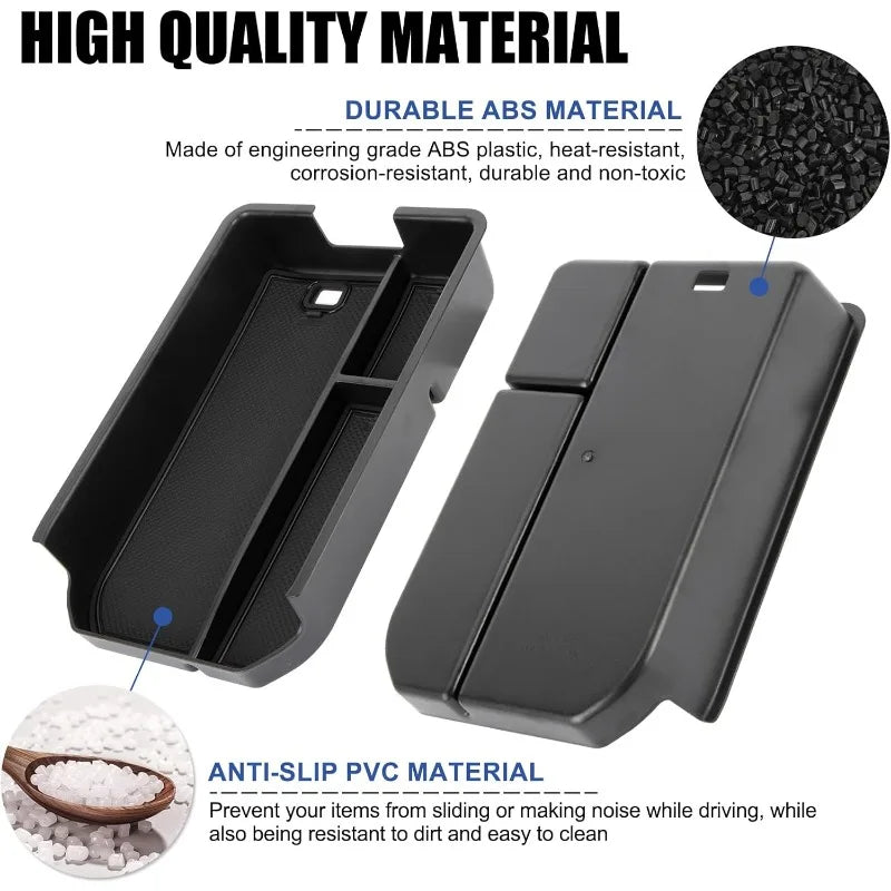 Center Console Organizer for Land Cruiser Prado LC250 J250 2024 2025 Interior Accessories ABS Armrest Tray
