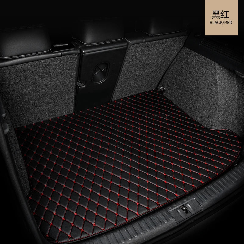 Car Floor Mats For VW VW Golf 7 7.5 GTE GTD GTI 2012~2020 Carpets Leather Mat Rugs Pad Interior Parts Car Accessories