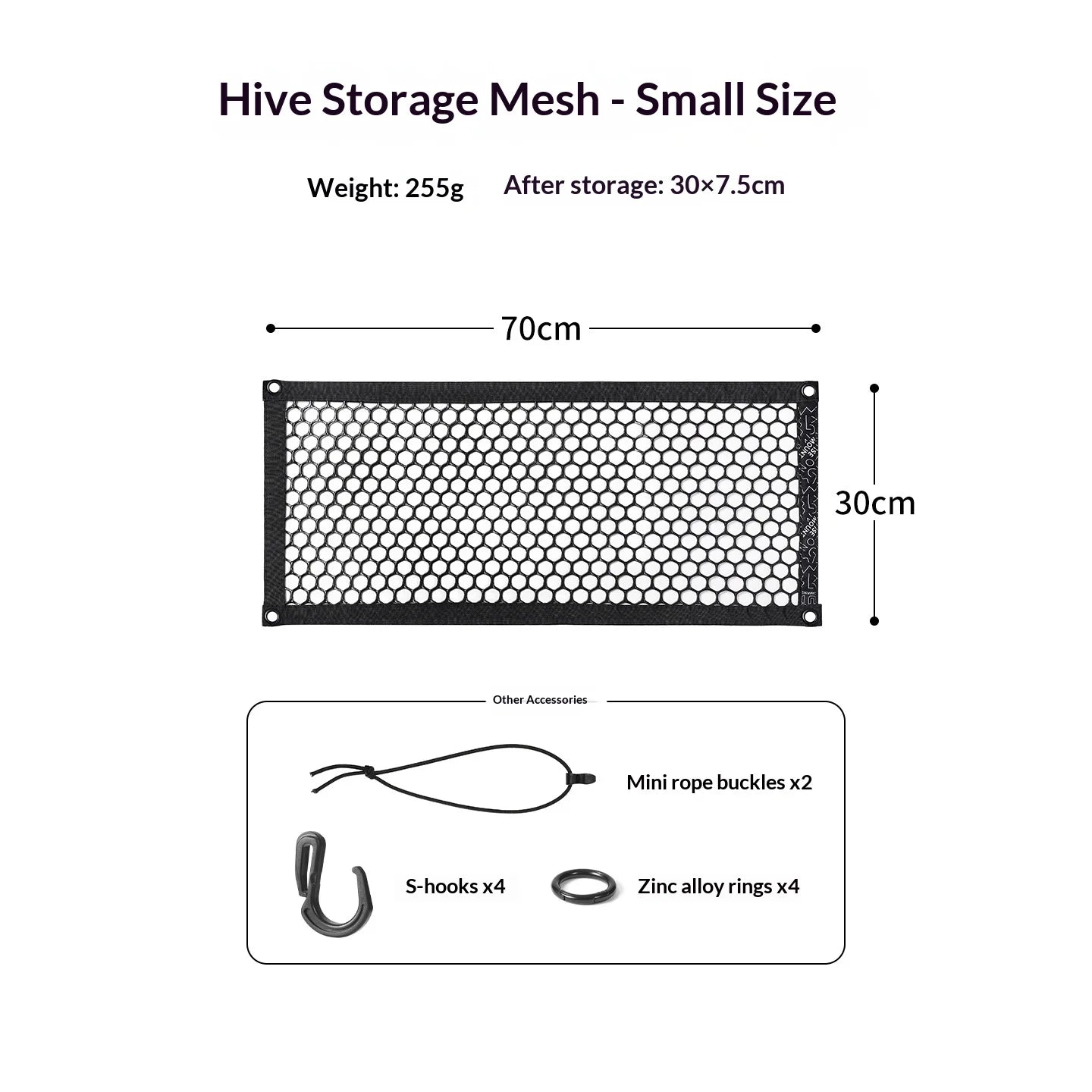 Boot Organiser for Car Accessories Auto Storage Net Organizer Interior Travel Gadgets Outdoor Hanging Fixed Camping Luggage Bag