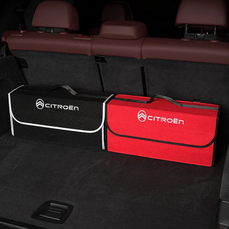Citroen Car Trunk Organizer Box Large Capacity Folding Storage Bag For Citroen C4 C3 C2 C1 C6 2CV VTS DS4 DS5 RD3 Cross Berlingo