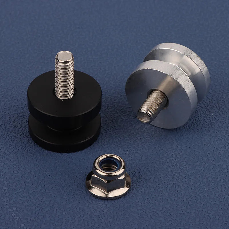 Motorcycle Luggage Accessories Set, 4Pcs: Rear Trunk Top Case, Tail Box & Side Box Brackets, Base Plate Buckle