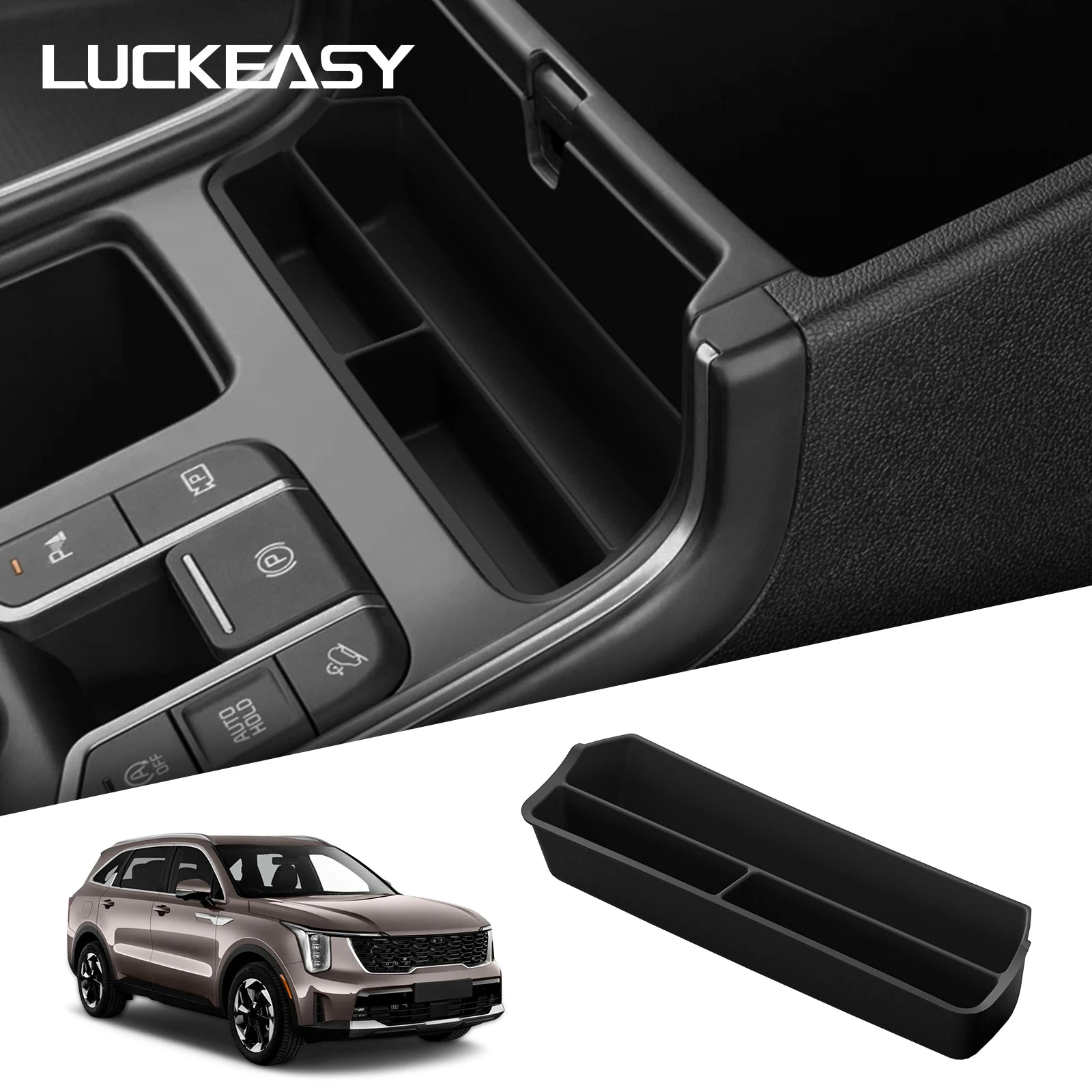 for Kia Sorento 2021-2025 Central Console Storage Box Car Interior Accessories Organizer Storage Case In Front Of Armrest Box