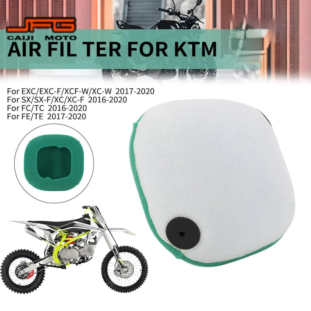 Motorcycle Air Filter Cleaner Dual Foam For Husqvarna KTM  SX XC SXF XCF EXC EXCF XCW FC TC FE TE 125 150 250 300 350 450 500