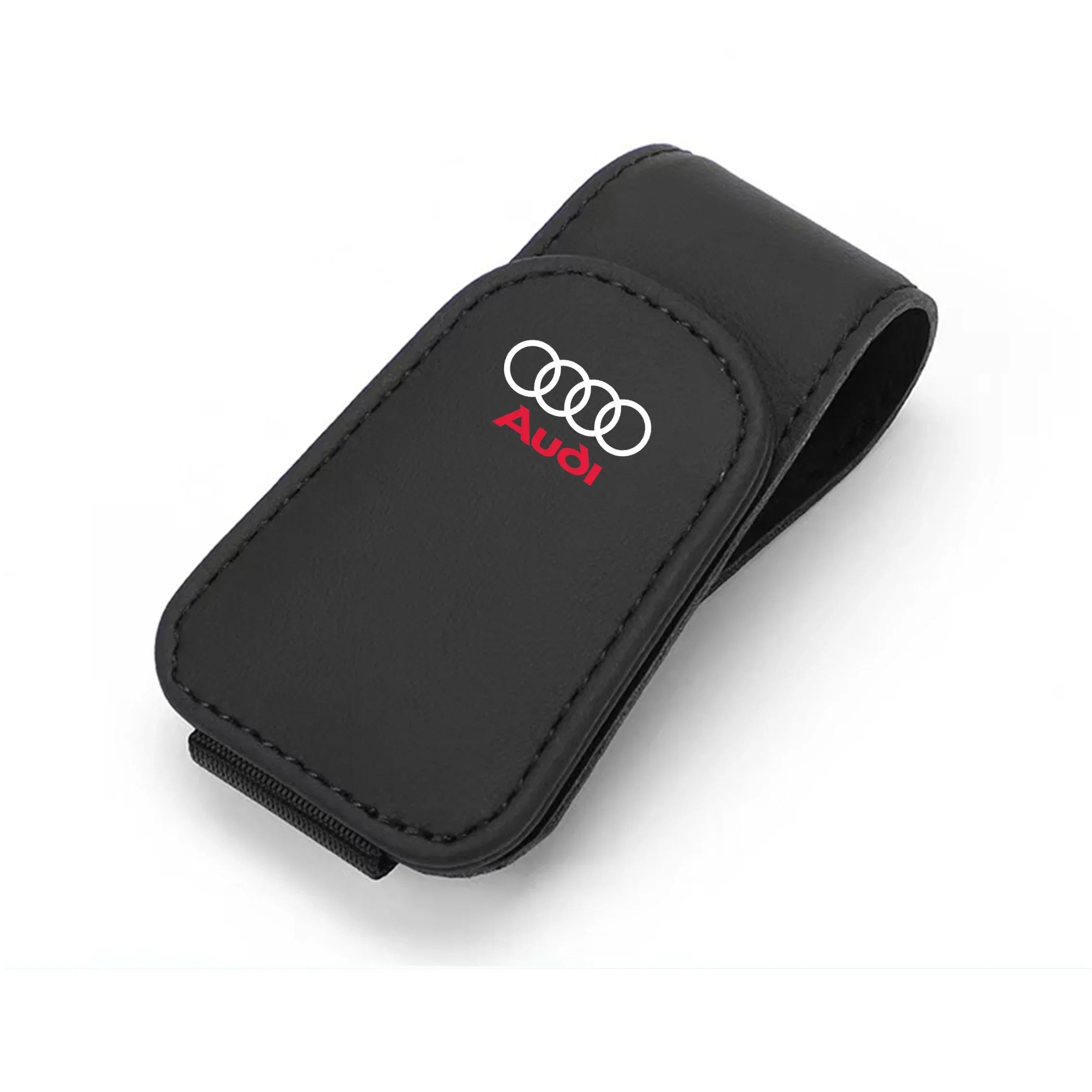 Car Interior Sun Visor Eyeglasses Holder Sunglasses Clip For AUDI A1 A3 A4 A5 A7 A8 Q3 Q5 Q7 S3 S4 S5 S6 S7 Sline Accessories